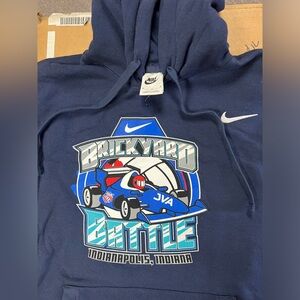 Nike Navy Hoodies misprints  size medium NWOT